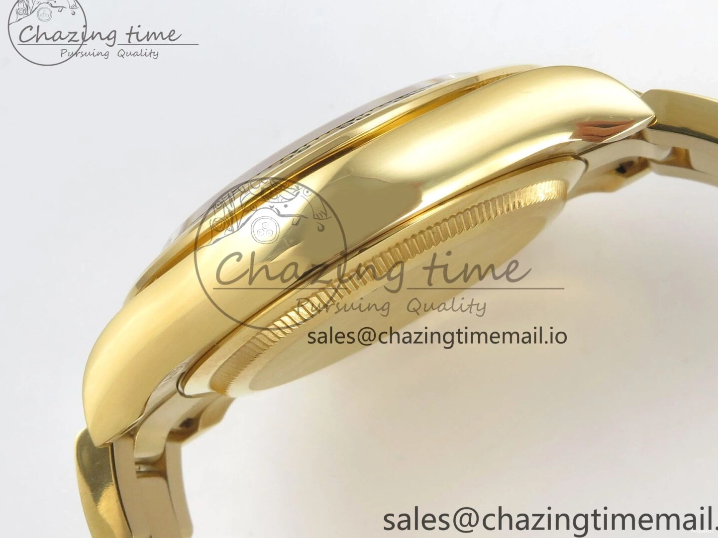 1:1 Edition V6（Gain YG Dial Weight） QF Daytona Best SH4131 Green On 126508 Markers Bracelet Stick 0105